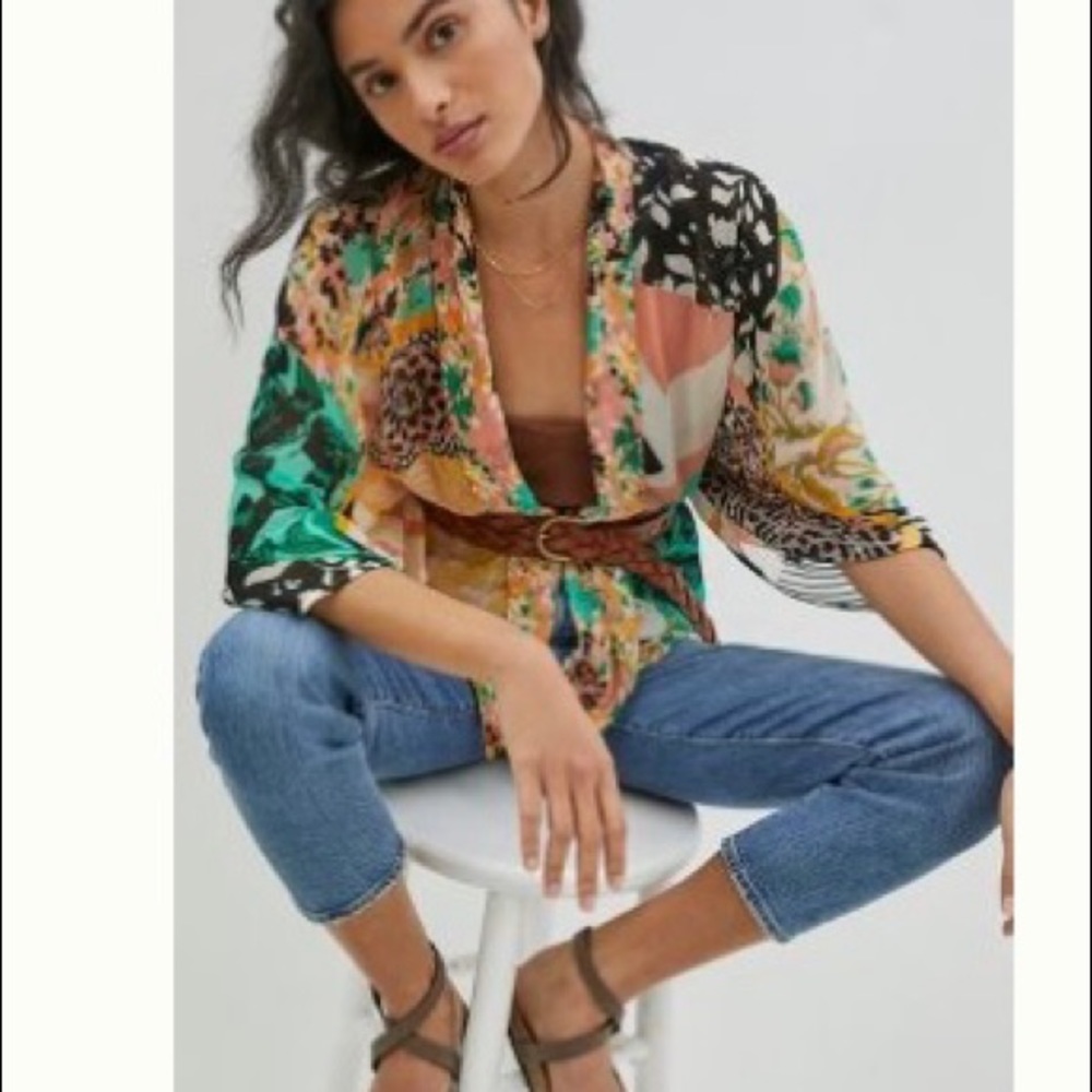 Anthropologie Clea Kimono - One size